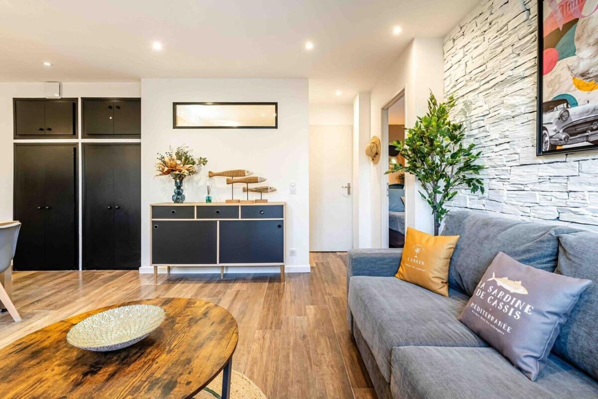 Le Marignan- Rdc - Garage - Classe 3 Etoiles Apartment Cassis